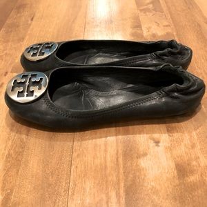 Tory Burch Reva Ballet Flats black